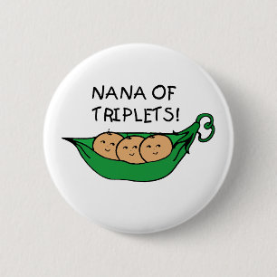 Nana der Dreiergruppe-Hülse Button