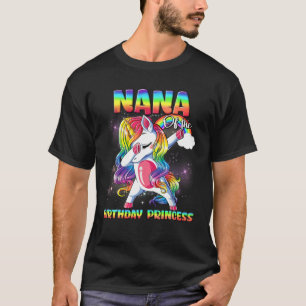 Nana der Geburtstagsprinzessin, die sich verkleide T-Shirt