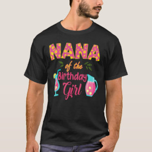 NANA des Geburtstagsmädchens Pink Lemonade Geburts T-Shirt