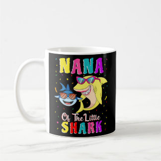 Nana des kleinen Hais Grandson Shark Party Kaffeetasse