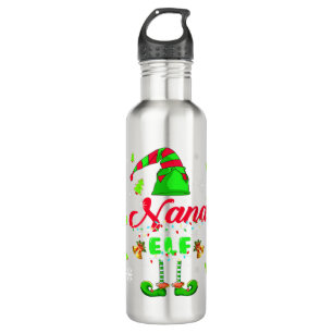 Nana Elf Christmas Trees Lights Elf Kostüm Matchi Edelstahlflasche