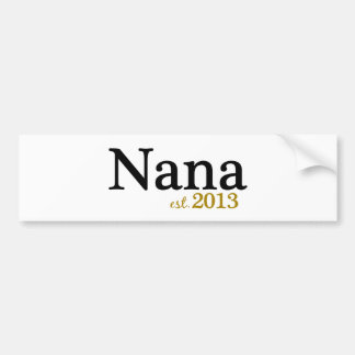 Nana Est 2013 Autoaufkleber