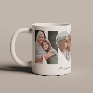 Nana-Foto-Collage Andenken für Oma von den Enkelki Kaffeetasse