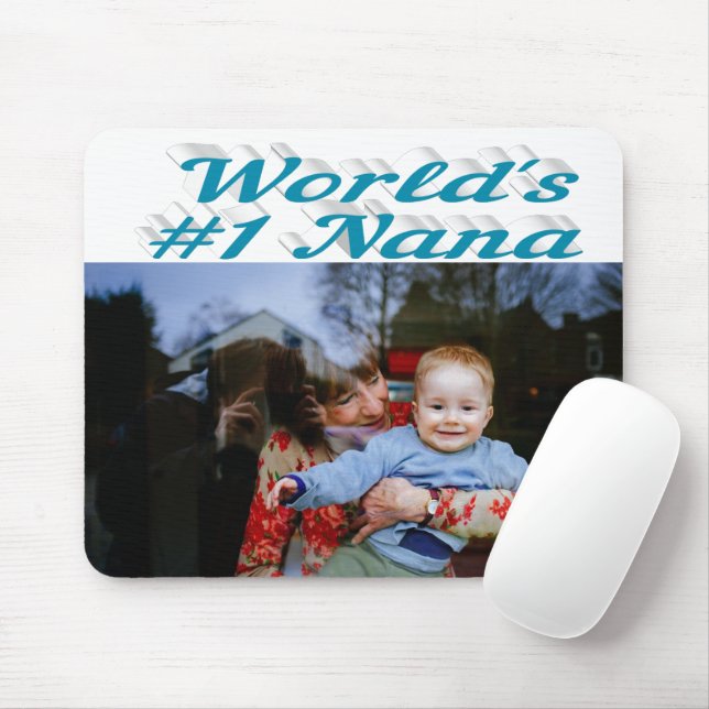 Nana Foto Himmelsblau Mousepad (Mit Mouse)