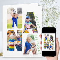 NANA Foto Letter Cutout Birthday