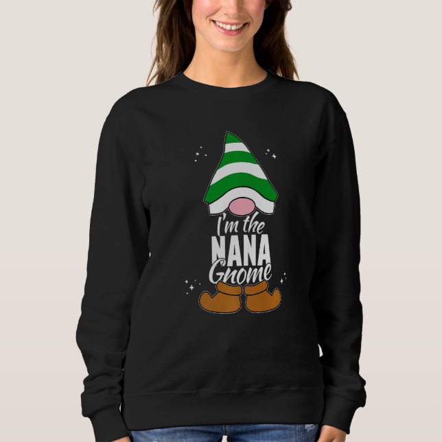 Nana Gnome Matching Family Group Pictures on Chris Sweatshirt (Vorderseite)
