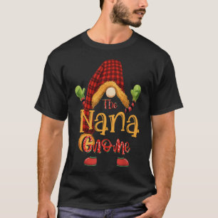 Nana gnome Weihnachts Pyjamas passende Familie Gru T-Shirt