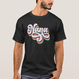 NANA Graphic Retro Groovy Family Matching Party T-Shirt