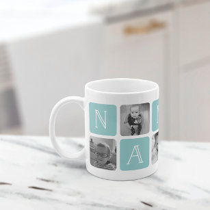 NANA Großmutter Foto Collage Kaffeetasse