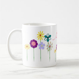 Nana - helle Blumen für sie Tasse