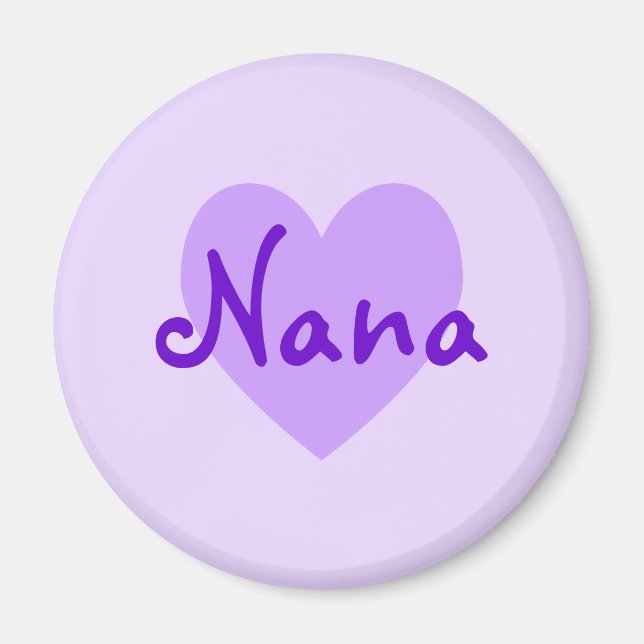 Nana in Lila Magnet (Vorne)