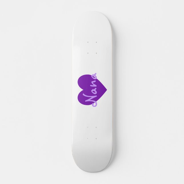 Nana in Lila Skateboard (Vorne)
