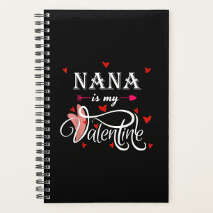 Nana ist mein Valentine   Valentinstag Grandson Planer
