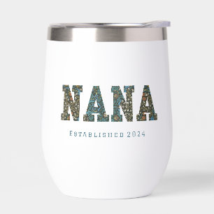 Nana - Jahr für Jahr - trendige Blumencoffee Tasse
