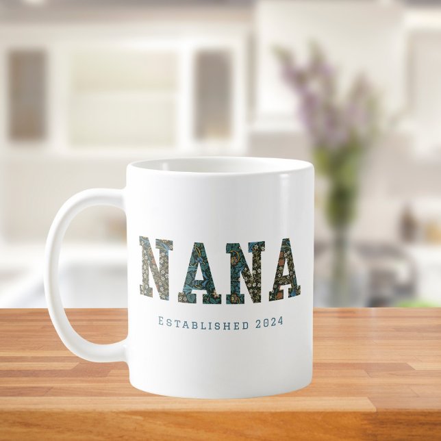 Nana - Jahr für Jahr - trendige Blumencoffee Tasse (Von Creator hochgeladen)