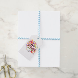 Nana Liebe sie verwischt sie Schnurrbart sie Geschenkanhänger