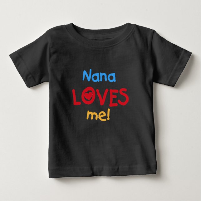 Nana Lieben Baby T-shirt (Vorderseite)