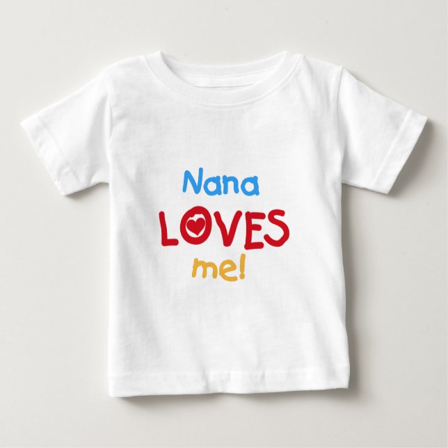 Nana Lieben Baby T-shirt (Vorderseite)
