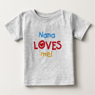 Nana-Lieben ich Baby T-shirt