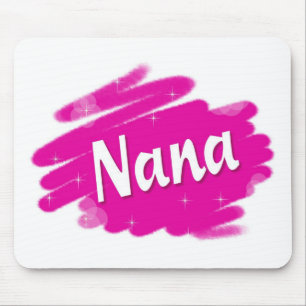 Nana Lieben Pink Mousepad