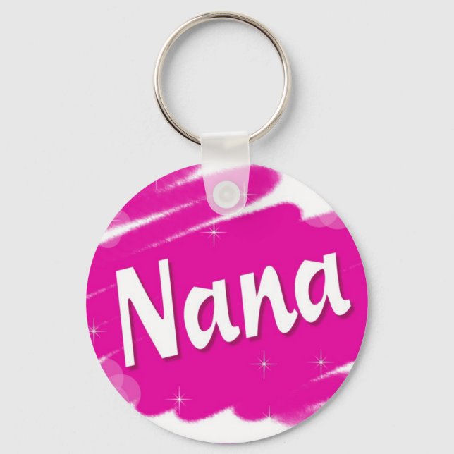 Nana Lieben Pink Schlüsselanhänger (Vorderseite)