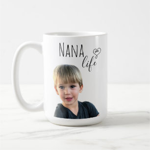 Nana Life Customize Foto Großmutter Kaffeetasse