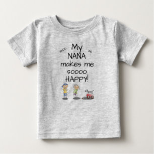 Nana macht mich Sooo glückliches Baby-T-Shirt Baby T-shirt