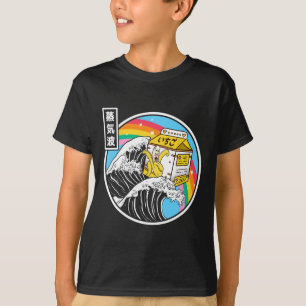 Nana Milk Surfen Kanagawa Welle Kawaii Anime Vapor T-Shirt