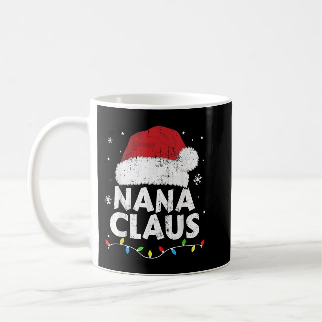 Nana Oma Claus Weihnachtsleuchten passend zur Fami Kaffeetasse (Links)