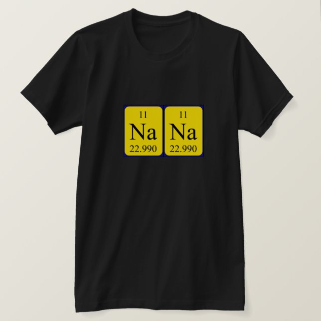 Nana Periodenname Shirt (Design vorne)