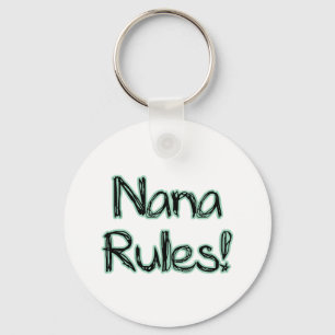 Nana-Regeln! Schlüsselanhänger