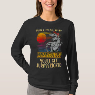 Nana Rex Dinosaurs Mommy Saurus T-Shirt