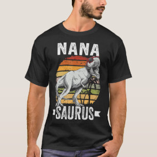 Nana Saurus Dinosaur Nanasaurus Family Matching T-Shirt