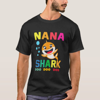 Nana Shark Shirt Nana Shark Lover Familienmutter