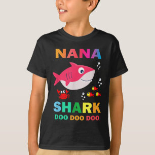 Nana-Shark-Shirt, Vatertagsgeschenk von Ehefrau So T-Shirt