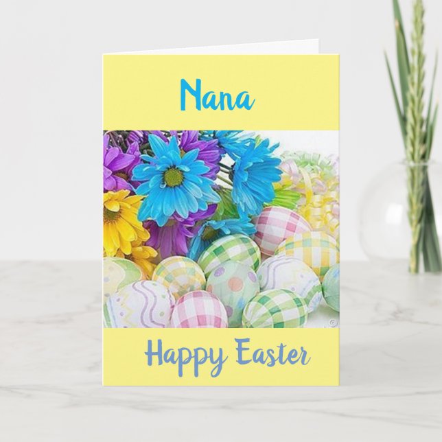 ***NANA*** SIE LIEBEN "EASTER"-KARTE KARTE (Vorderseite)