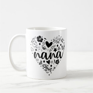 Nana-Tasse, Nana-Herz-Tasse, Nana-Tasse, Oma Kaffeetasse