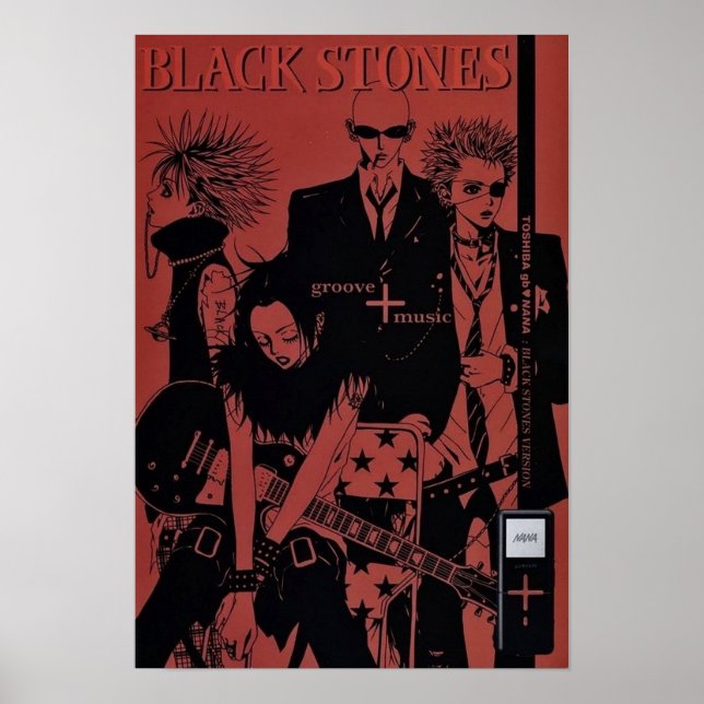 Nana The Black Stones Band Spread 6 Poster (Vorne)