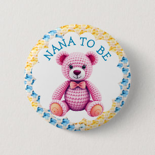 Nana to Be   Jungen-Baby-Party Button