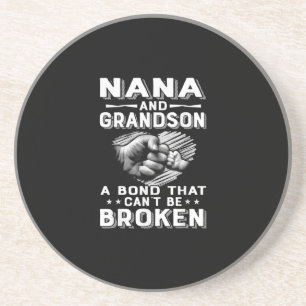 Nana und Grandson eine Anleihe, die nicht zerbroch Getränkeuntersetzer