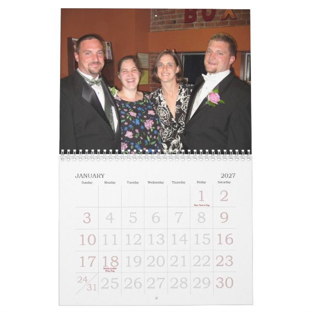Nana und Granpa Willie Kalender (Jan 2027)