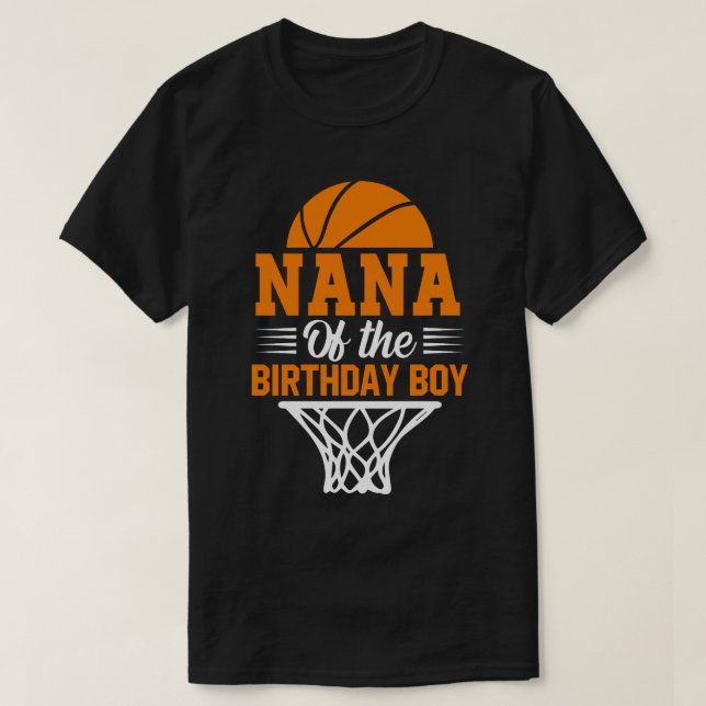 NANA vom Geburtstagskind Basketball T-Shirt (Design vorne)