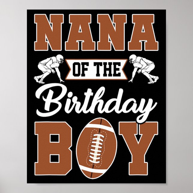 Nana vom Geburtstagskind-Party Poster (Vorne)