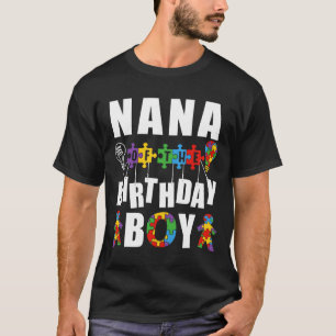 Nana vom Geburtstagskinder-Autismus-Aufseher Celeb T-Shirt