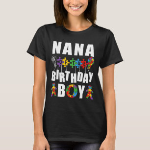 Nana vom Geburtstagskinder-Autismus-Aufseher Celeb T-Shirt