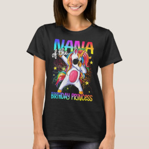 Nana von der Geburtstagskünstlerin Dabbing Unicorn T-Shirt