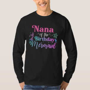 Nana von der Geburtstagsmädchenfamilie T-Shirt