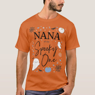 Nana von der Spooky One Birthday Blue T-Shirt