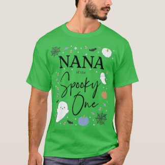 Nana von der Spooky One Birthday Blue T-Shirt