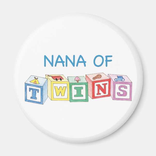 Nana von Twins Blocks Magnet (Vorne)